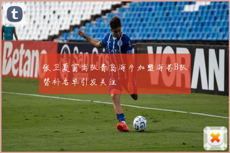 张卫夏窗离队青岛海牛加盟海港B队替补名单引发关注